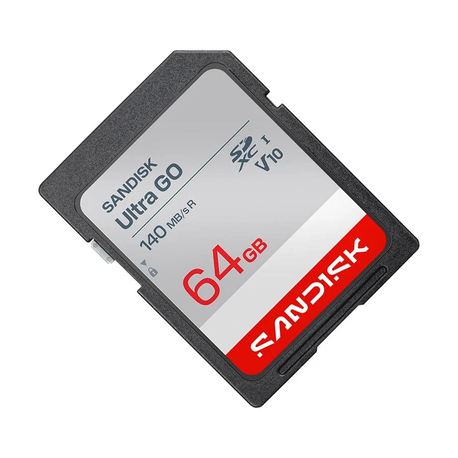 SanDisk Ultra Go 64GB SDXC Class 10 Memory Card