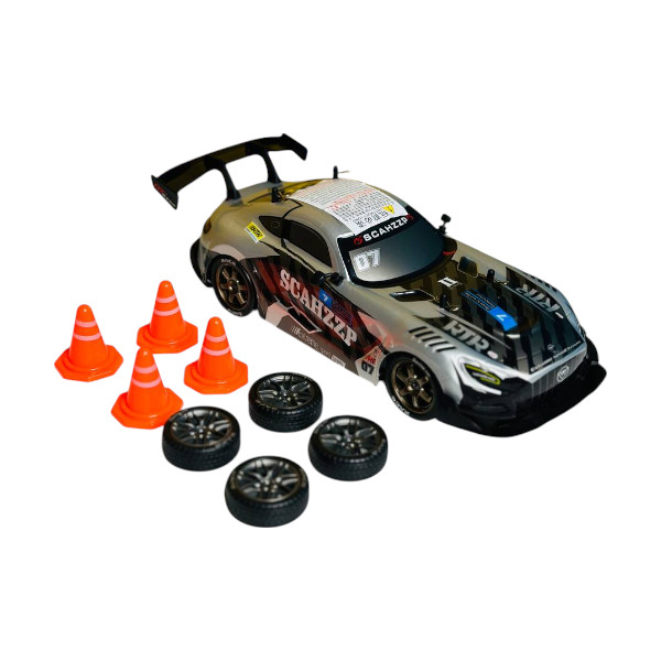Remote Control RC Drift Sports Car – Gray