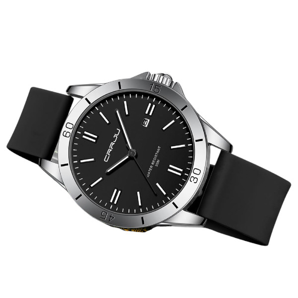 Crrju New 5025 Men's & Ladies' Waterproof Watch