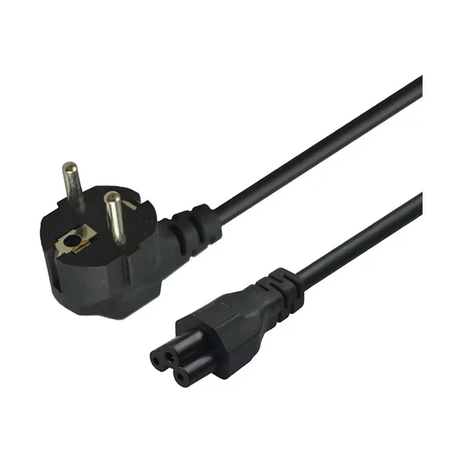 Many MTS-0022 2-Pin 1.5 Meter Laptop Power Cable Black