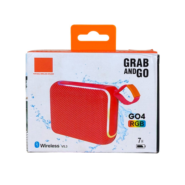 GRAB & GO 4 Portable Bluetooth Speaker