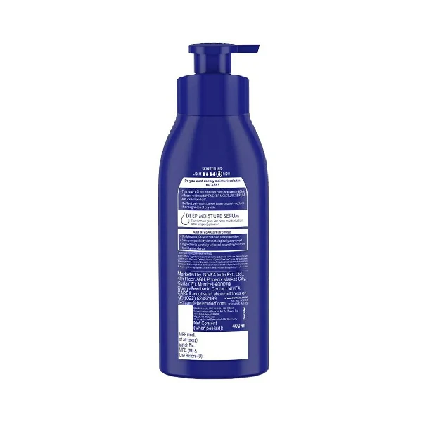 Nivea Body Milk Nourishing Lotion 400ml (Very Dry Skin) (400ml)