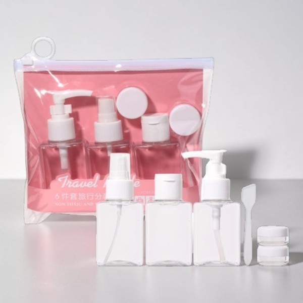 Lmltop Travel Bottle & Kit Set 6pcs - SY1038 (China)