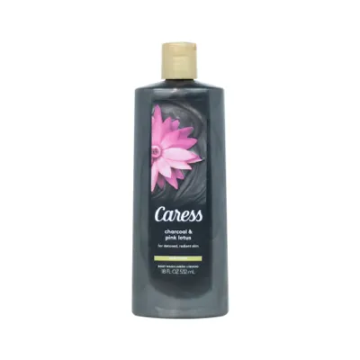 Caress Charcoal & Pink Lotus Purifying Body Wash 532ml (USA)