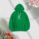 Premium Comfortable (Love Turi-green) Ladies winter hoodie