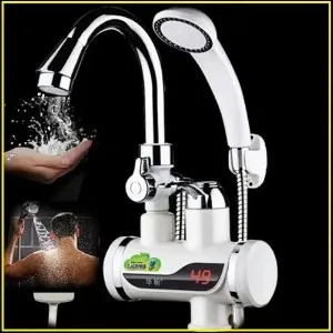 Hot Water Tap With Hand Shower for Sink