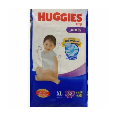 Huggies Dry Pants XL 12-17 kg 32pcs (Malaysia)