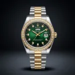 Silver Round Dial Quartz Watch - Stainless Steel