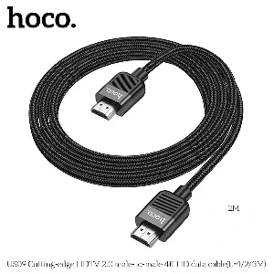 Hoco US09 Cutting Edge HDTV Male To Male HDMI 4K Data Cable