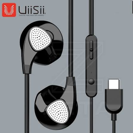 UiiSii C1 Type-C Heavy Bass Earphone with 12mm Driver
