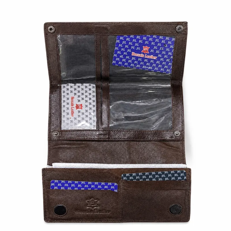 Long Leather Wallet