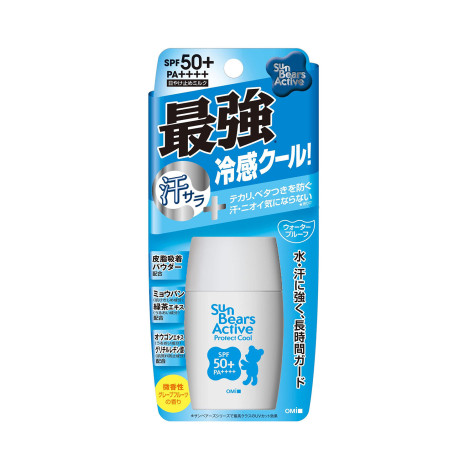 Omi Brotherhood Sun Bears Active Protect Cool Sunscreen SPF 50+ PA++++ 30g (Thailand)