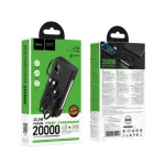 Hoco J155 Shine 20000mAh 22.5W & PD 20W Power Bank with 4 Built-in Cables