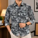 China Dubi Cotton Men's Shirt
