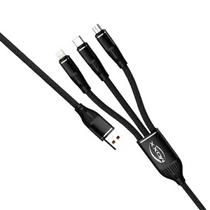 Moxx MDC-3C 3 in 1 2000Watt 1000mm Fast Charging cable