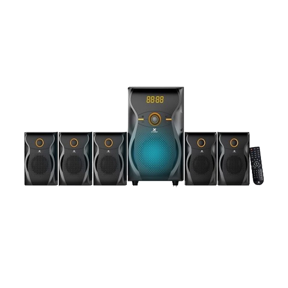 Xtreme SARGAM 5:1 Bluetooth Speaker Black