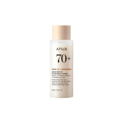 Anua Rice 70 Glow Milky Toner 40ml (Korea)