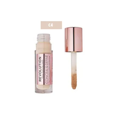 Makeup Revolution - Conceal & DefineLiquid Concealer - C4 (Taiwan)