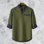 Men's Slim Fit Synthetic and Cotton Katua, 3 Colours