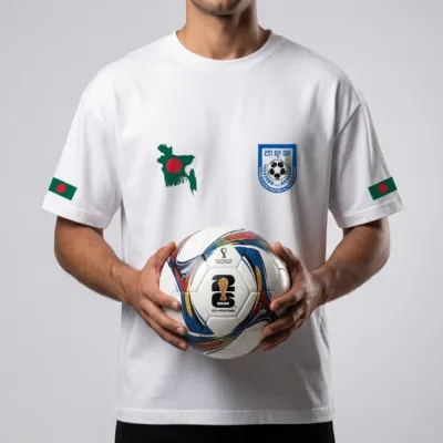 Bangladesh Football Edition Premium Drop-Shoulder