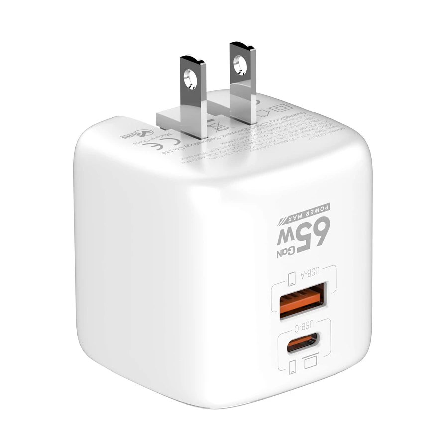 LDNIO Q2617 65W PD & QC USB & USB-C Charger White (US)
