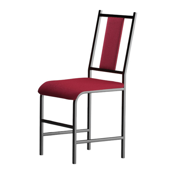 Regal Scarlet Metal Dining Chair | CFD-202-6-1-66