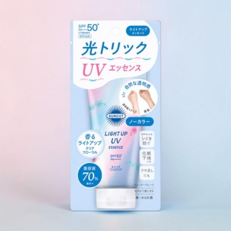 Kose Cosmeport Suncut Light Up UV Essence SPF50+PA++++ 80g (Japan)