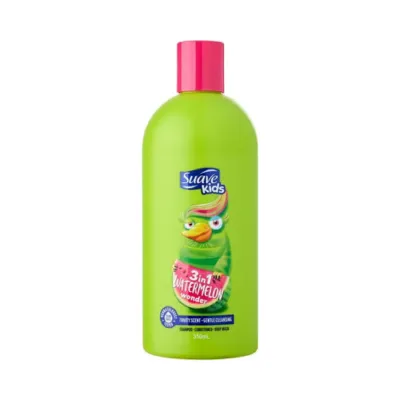 Suave Kids 3in1 Watermelon Wonder Shampoo Conditioner & Body Wash 350ml (Thailand)