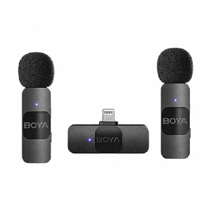 BOYA BY-V2 Ultracompact 2.4GHz Wireless Microphone System For IOS Device