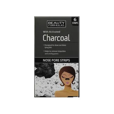 Beauty Formulas Charcoal nose pore strips 6s (China)