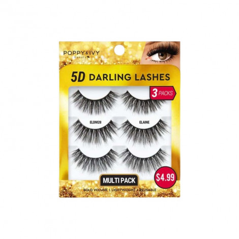 Absolute New York Multipack 5D Darling Eye Lashes - ELDM28 Elaine (China)