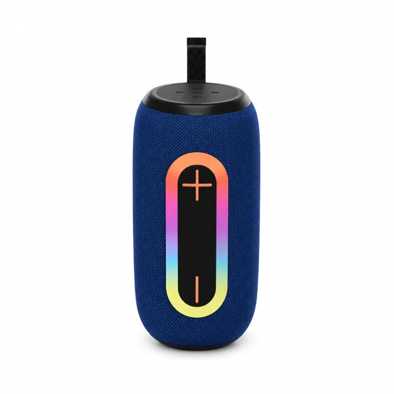 BS-27 RGB Portable Wireless Bluetooth Speaker – Splashproof, USB & TF Card Support