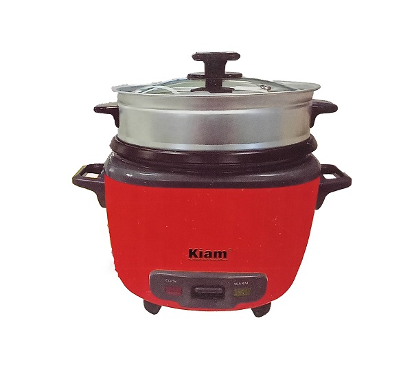 Kiam Double Pot Drum Rice Cooker 1.8