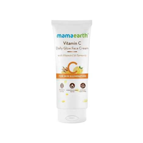 Mamaearth Vitamin C Daily Glow Face Cream 80g (India)