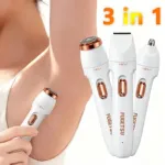 3 in 1 Rechargeable Women's Razor & Eyebrow Trimmer
