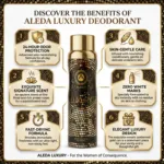 Aleda Luxury Deodorant Spray For Women 200ml (Turkey)