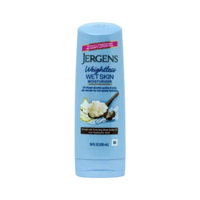 Jergens Weightless Wet Skin Shea Butter Moisturizer 295ml (USA)