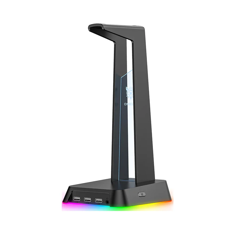ONIKUMA ST-2 RGB Black Gaming Headphone Stand