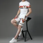 Men's Jersey T-Shirt and Half Pants Combo, 160 GSM, 3 Colours