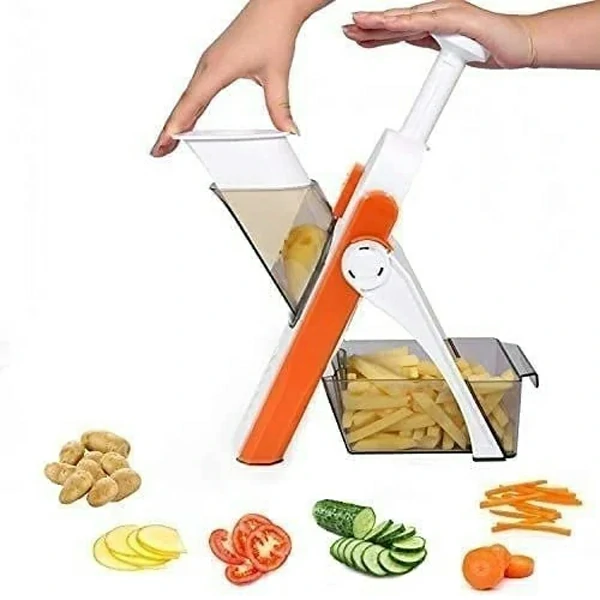 Vegetable Chopper with Mandoline Slicer