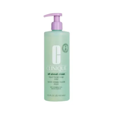 Clinique All About Clean Liquid Facial Soap Mild Dry Combination 400ml (USA)