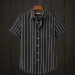 Men's Soft Cotton Half Sleeve Shirt, Sizes M to XXL