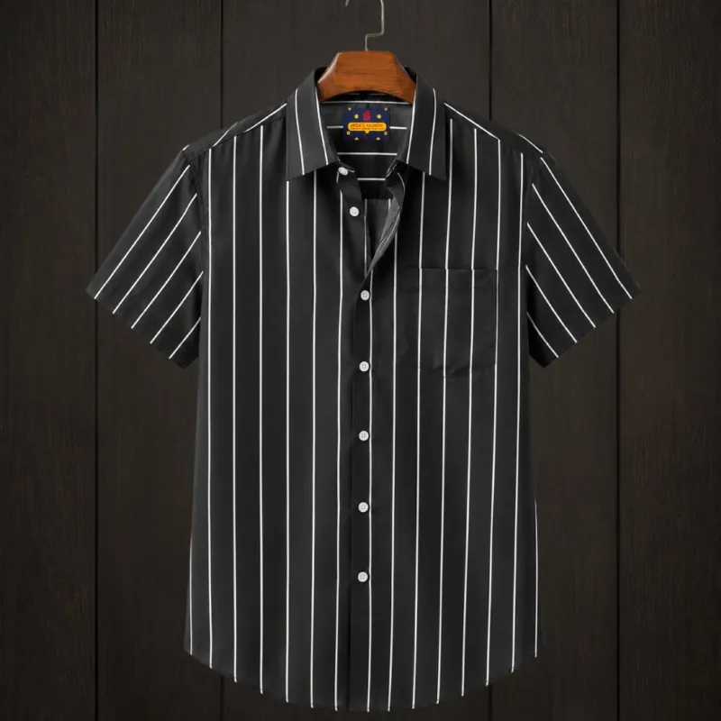 Men's Soft Cotton Half Sleeve Shirt, Sizes M to XXL