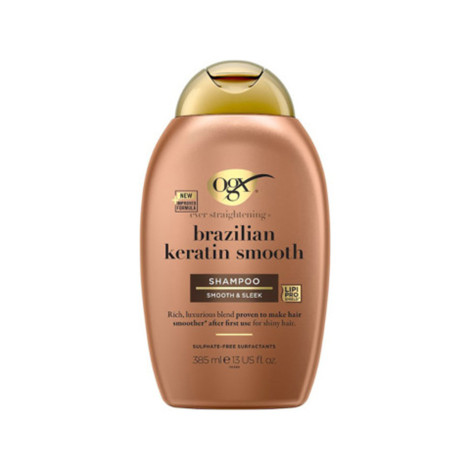 OGX Ever Straightening + Brazilian Keratin Smooth Shampoo 385ml (Italy)