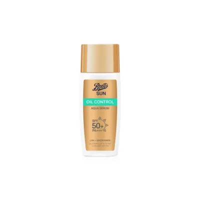 Boots Oil Control Aqua Serum Sun SPF50+ PA++++ 40ml (Thailand)