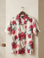 Men's Digital Print Half Sleeve Shirt, Sizes M, XL and XXL