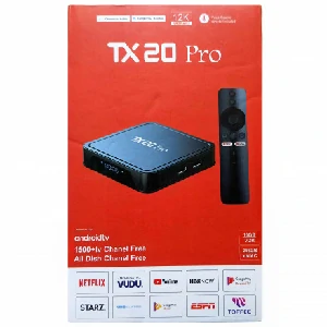 TX20 Pro 12K Ultra HD Smart Android TV Box