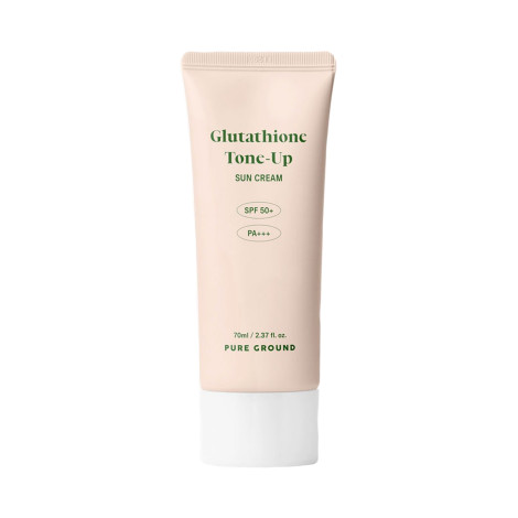 Pure Ground Glutathione Tone-Up Sun Cream SPF 50+ PA+++ 70ml (Korea)