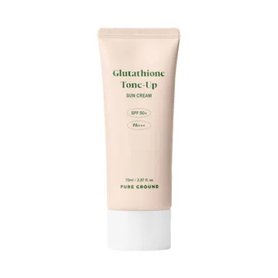 Pure Ground Glutathione Tone-Up Sun Cream SPF 50+ PA+++ 70ml (Korea)