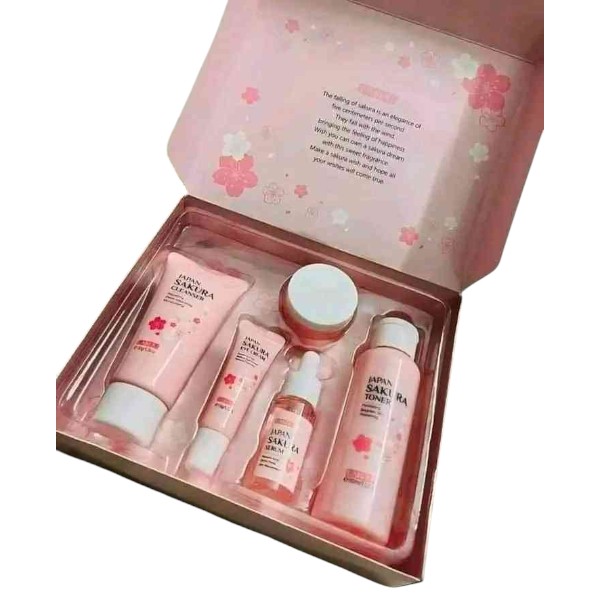 Japan Sakura Skin Care Combo Set